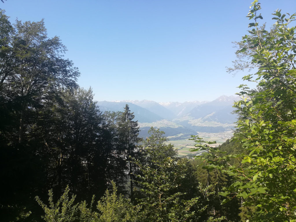 View from Nordkette Loop to Innsbruck